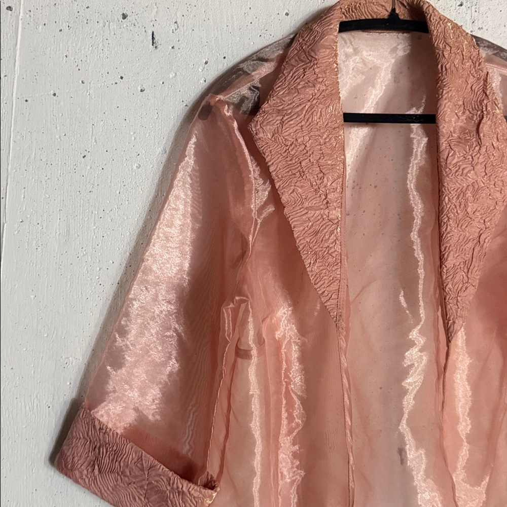 Vintage Blush Pink Dress Set, fits 12 - Picture 14 of 15